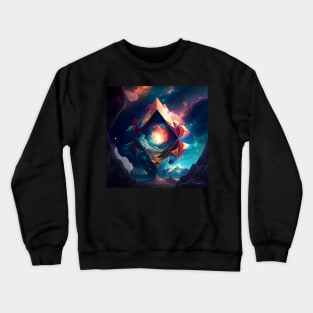 Solar system in a condensed form Crewneck Sweatshirt